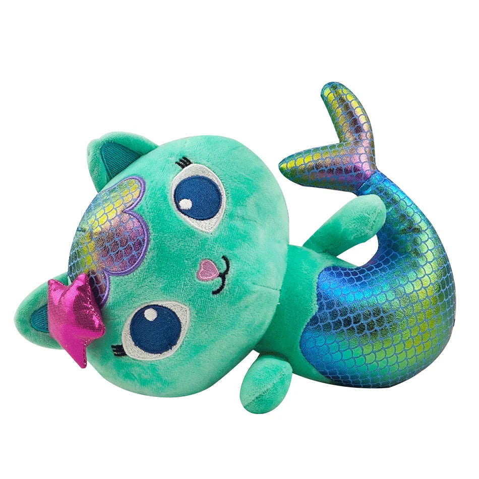 New Gabbys Dollhouse Plush Toy Mercat Cartoon Stuffed Animals Smiling Cat Car Cat Hug Gabys Girl Dolls Kids Birthday Gifts