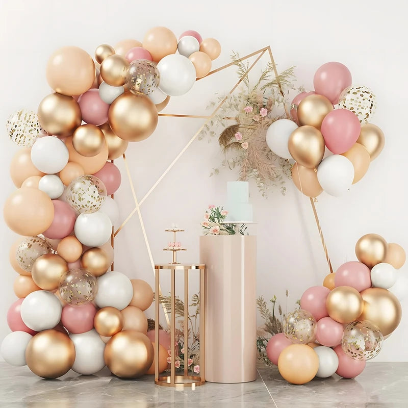 Macaron Balloon Garland Arch Kit 1st Birthday Party Decoration Kids Wedding Birthday Balloon baby shower Confetti Latex Baloon