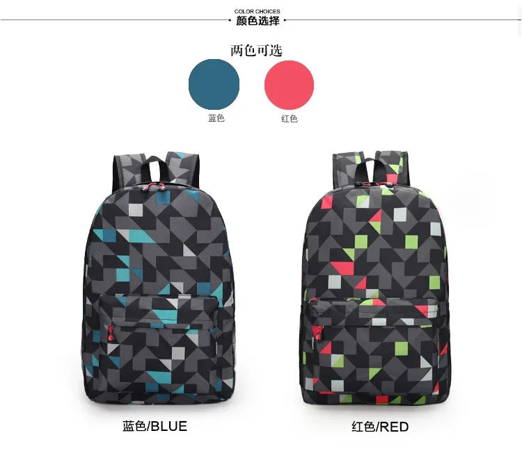 Cute Animal Capybara Print Black Backpack Teenager Student Schoolbag Boys Girls Gift