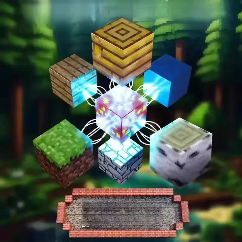 Magnetic Building Blocks World Cube Magnet World Set for Kid Age 3+ DIY Model Children Stem Best Montessori Sensory Toy