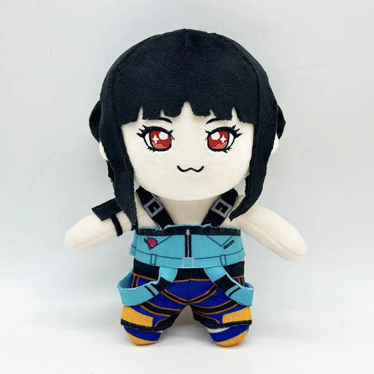 KPOP Huntrix Zoey Plush Dolls 20cm Fans Cartoon Stuffed Demon Hunter Zoey Plushies Toys Kids Christmas Party Birthday Gifts Doll