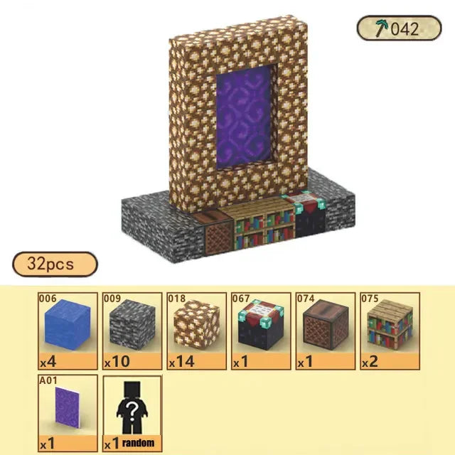 Magnetic Building Blocks Mine Cube Magnet World Set for Boy Girl Kid Age 3+ DIY Model Children Stem Montessori Sensory Toy