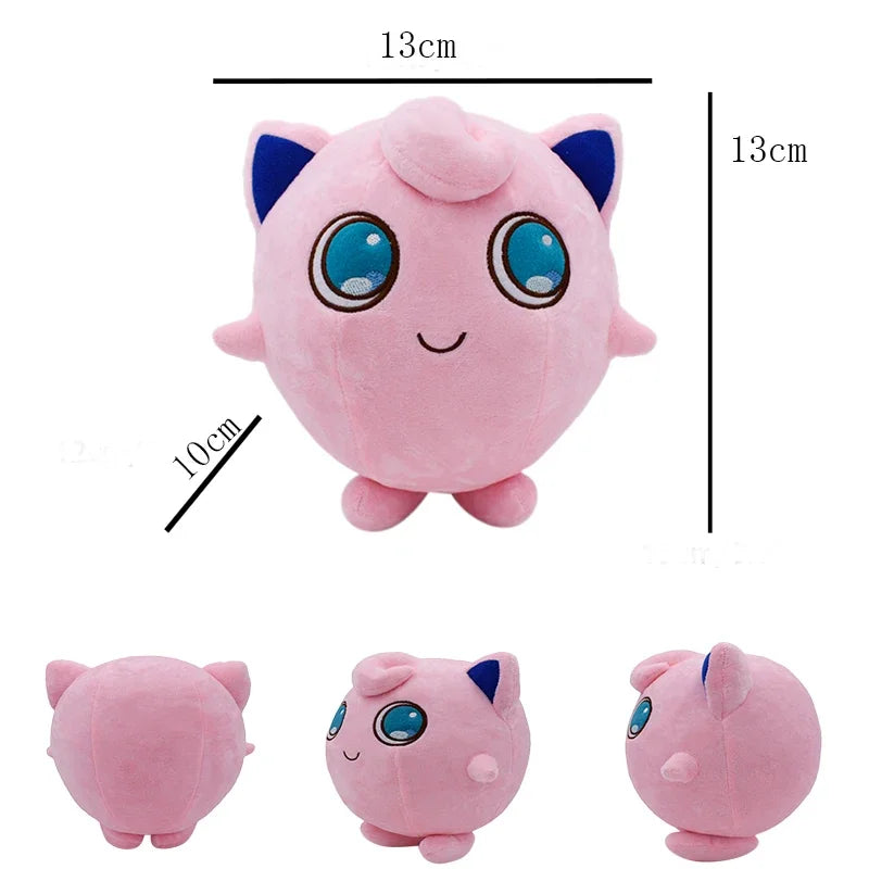 Jigglypuff Original Pokemon Plush Toys Cute Anime Soft Stuffed Animals Peluche Dolls Birthday Gifts Kids Home Decoration