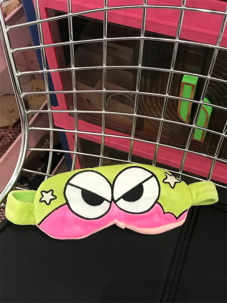 Crayon Shin Chan Eye Mask Plush Sleeping Eye Patch Cute Buriburizaemon Shiro Shading Sleep Eyepatch Girl Kids Eyeshade