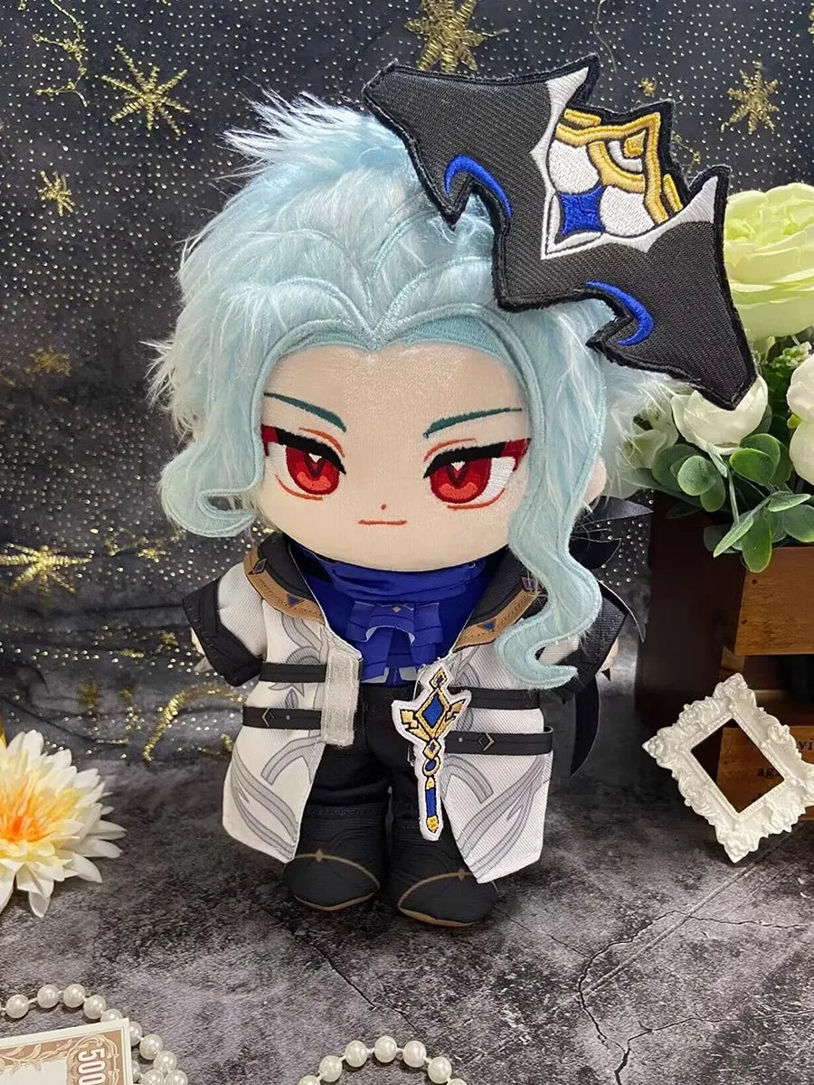 Anime Genshin Impact Plush Wanderer Kinich Scaramouche Xiao Venti Cotton changing doll Stuffed Animals Kids toy gifts Clothing
