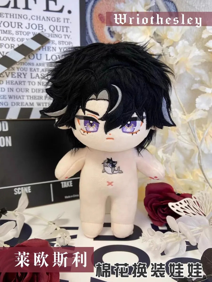 Anime Genshin Impact Plush Wanderer Kinich Scaramouche Xiao Venti Cotton changing doll Stuffed Animals Kids toy gifts Clothing