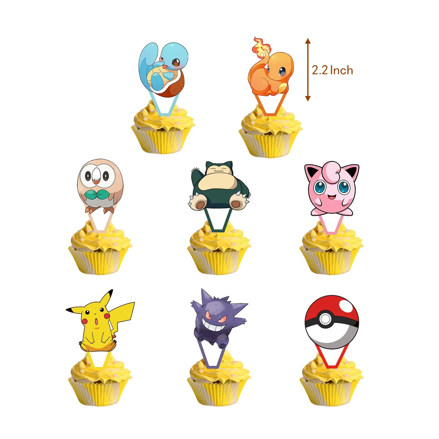 Pokemon Party Theme Disposable Tableware Banner Decor Pikachu Cup Plate Napkin Tablecloth Kids Toy Baby Shower Party Supplies ﻿