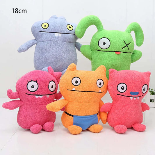 12cm Uglydoll Plush Toys Pendant,18cm Cute Funny Stuffed Animal Toys,Plush Keychain Keyring Dolls,Personal Decoration,Kids Gift