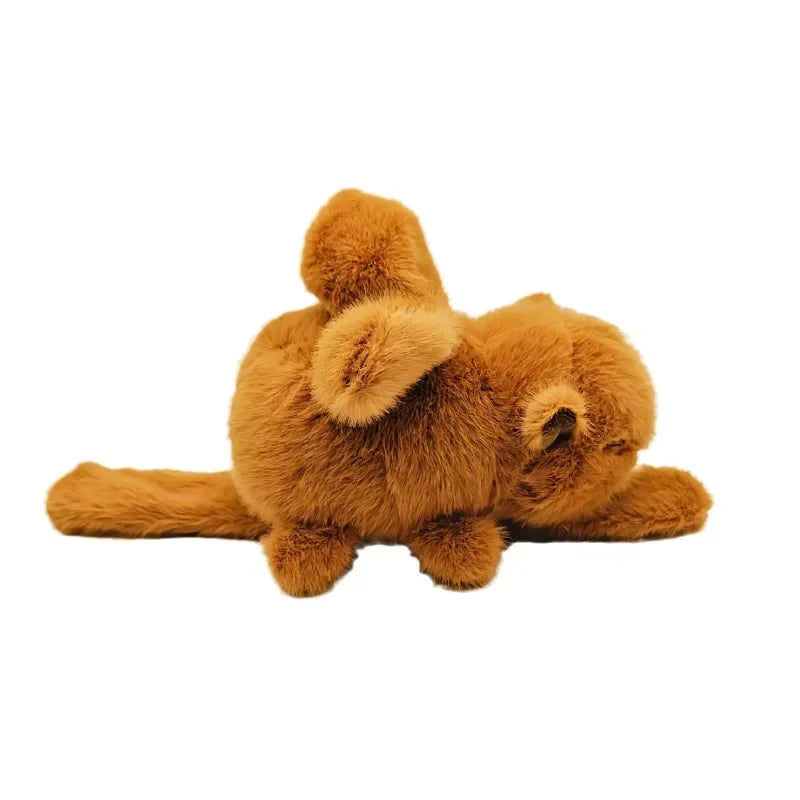 1-10PCS Rytanda Capybara Clap Circle Toys  Capybara Plush Hand Ring Fun Pop Circles Kids  Gift Slap Snap Wrap Wristband Bracelet