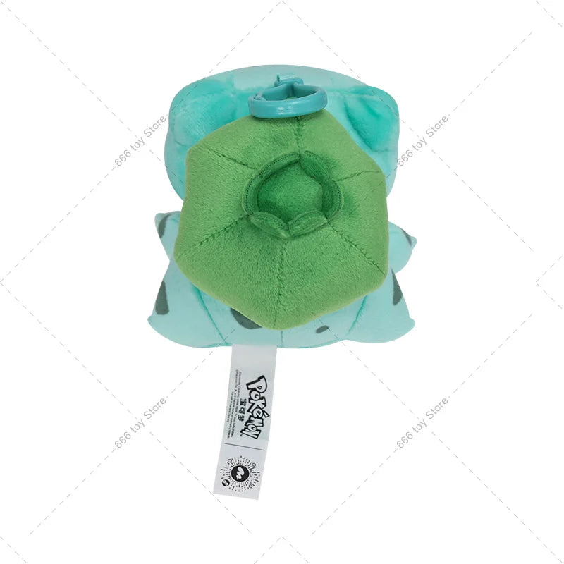 Original Pokemon Plush Toy Pendant Keychain Bulbasaur Eevee Squirtle Jigglypuff Mew Stuffed Toys Gifts for Kids Birthday