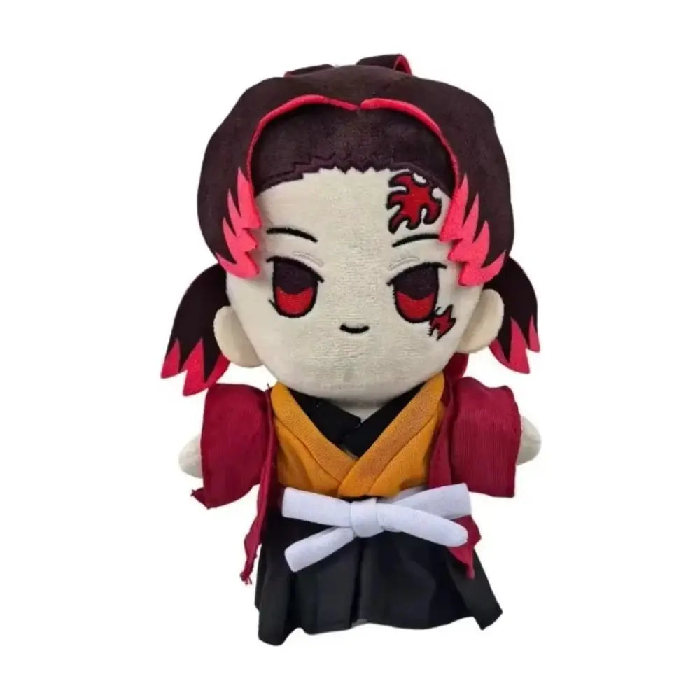 Demon Slayer Plush Doll Anime Peripheral Home Decor Stuffed Tsugikuni Yoriichi 22cm Cosplay Kokushibou Akaza Doll Kids Toy Gifts