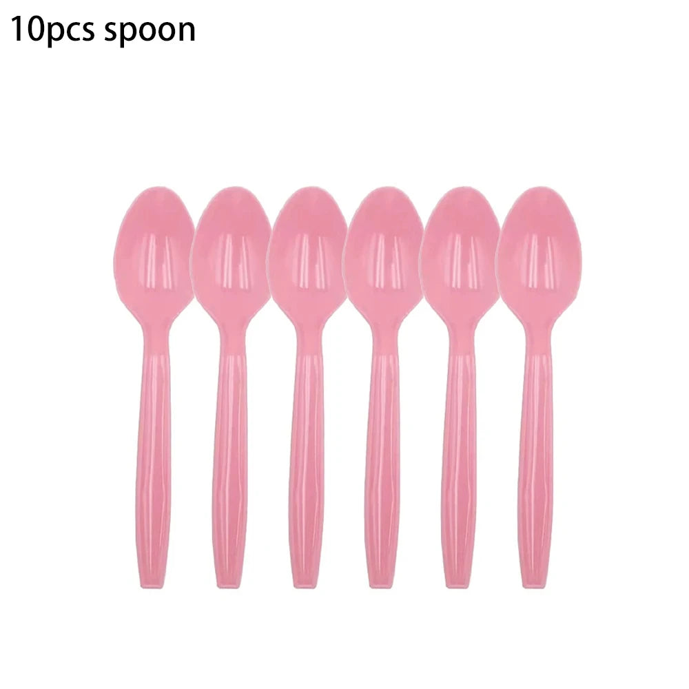 Cry Babiesed Birthday Party Decorations Tableware Set Paper Plates Balloon Banner Tablecloth Backdrop Baby Shower Party Supplies