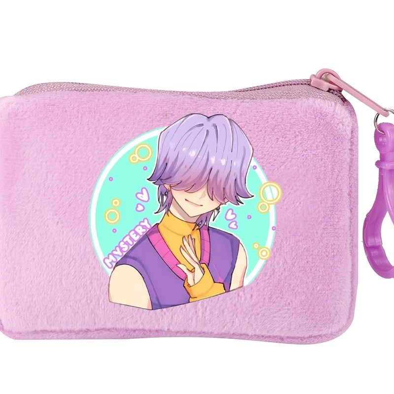 KPop Demon Hunters Party Favors Coin Purse Boy Cartoon Small Wallet Portable Cute Change Storage Bag Women Girl Birthday Gift