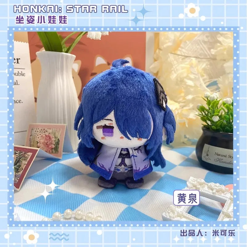 12cm Mini Anime Honkai: Star Rail Plush Doll Huohuo Serval Boothill Topaz Argenti Blade Jing Yuan Kafka boys girls gift Kids toy