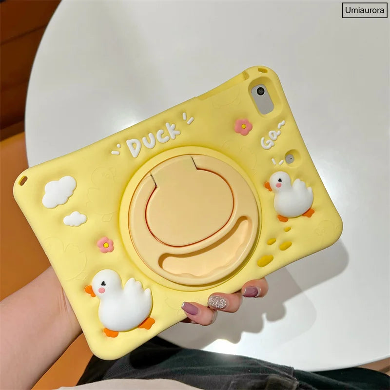 Cartoon Kids Cases For Huawei Matepad Pro 11 10.8 10.4 T10 T10S Mediapad T5 M5 Lite 8.0 10 10.1 Tablet Silicon Cover Stand Funda