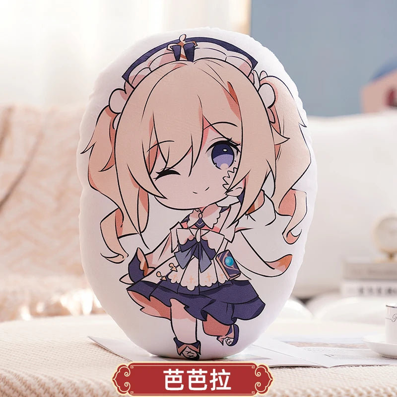 45cm Genshin Impact Plush Doll Toy Zhong Li Xiao Hu TaoTartaglia Venti Kaeya Soft Stuffed Pillow Kids Christmas Plushies Gifts