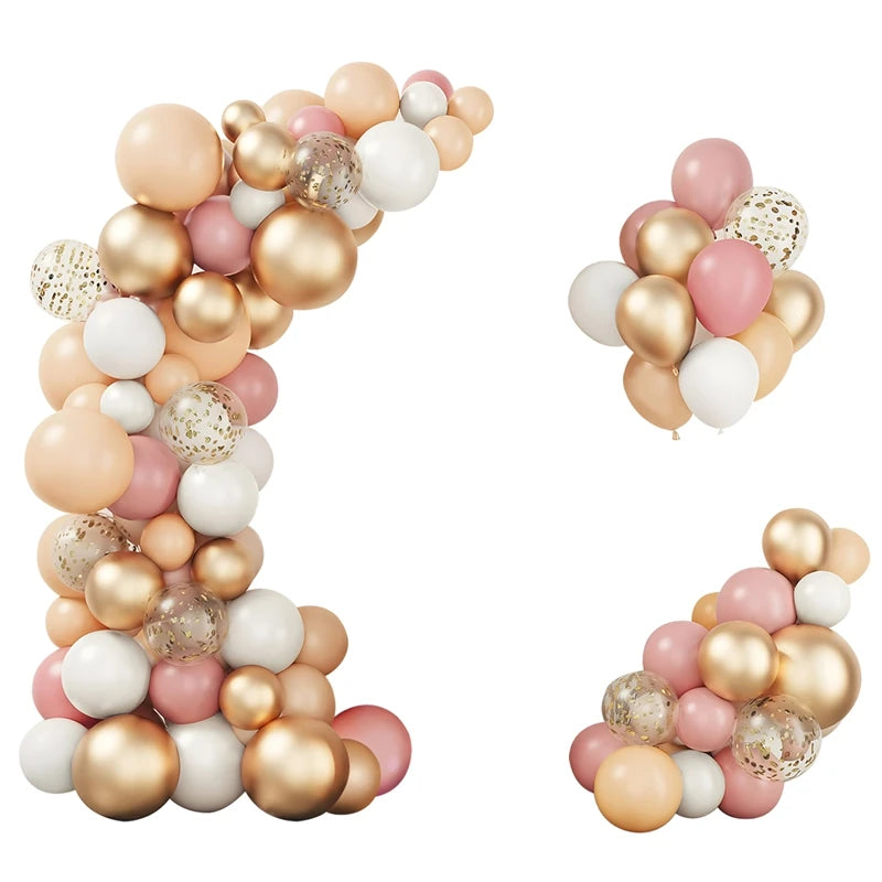 Macaron Balloon Garland Arch Kit 1st Birthday Party Decoration Kids Wedding Birthday Balloon baby shower Confetti Latex Baloon