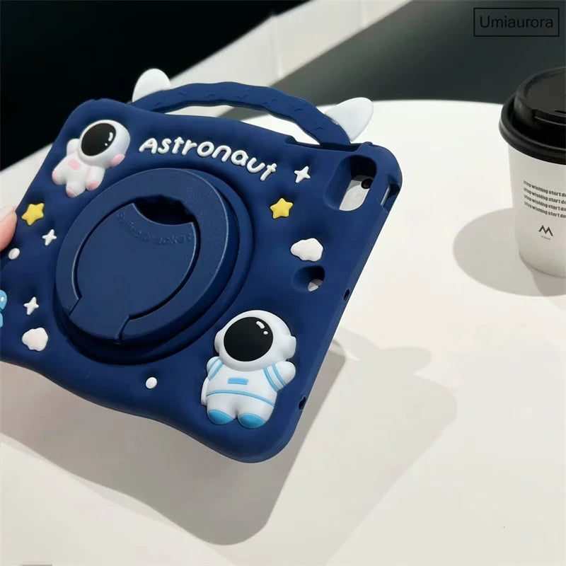 Cartoon Kids Cases For Huawei Matepad Pro 11 10.8 10.4 T10 T10S Mediapad T5 M5 Lite 8.0 10 10.1 Tablet Silicon Cover Stand Funda