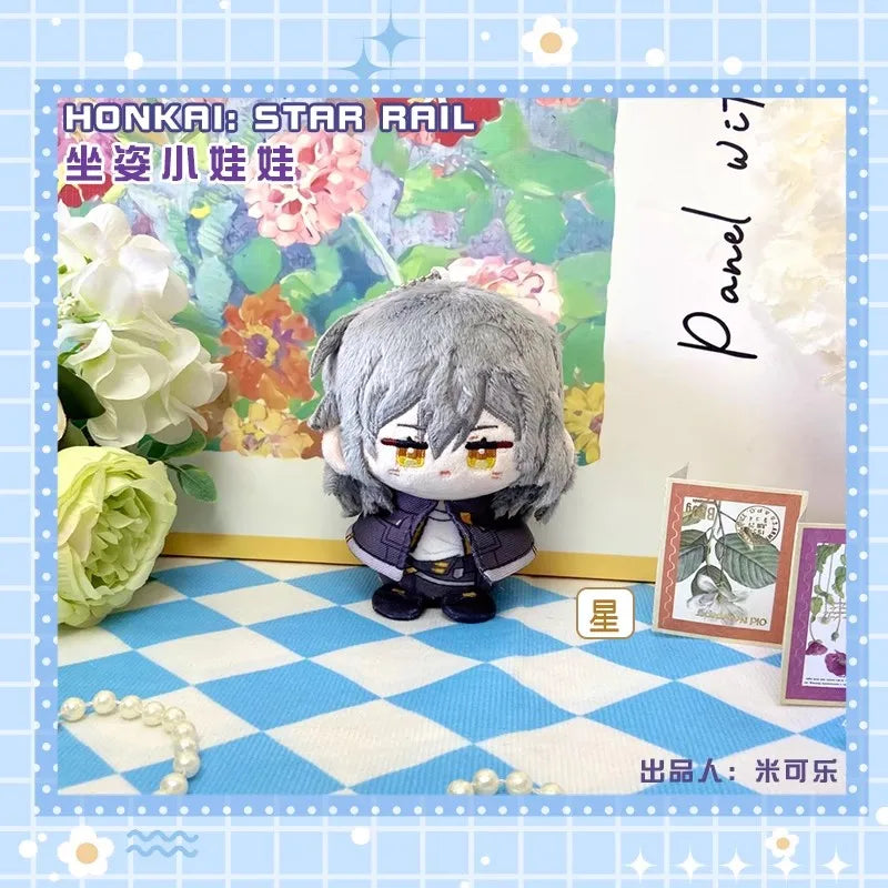 12cm Mini Anime Honkai: Star Rail Plush Doll Huohuo Serval Boothill Topaz Argenti Blade Jing Yuan Kafka boys girls gift Kids toy