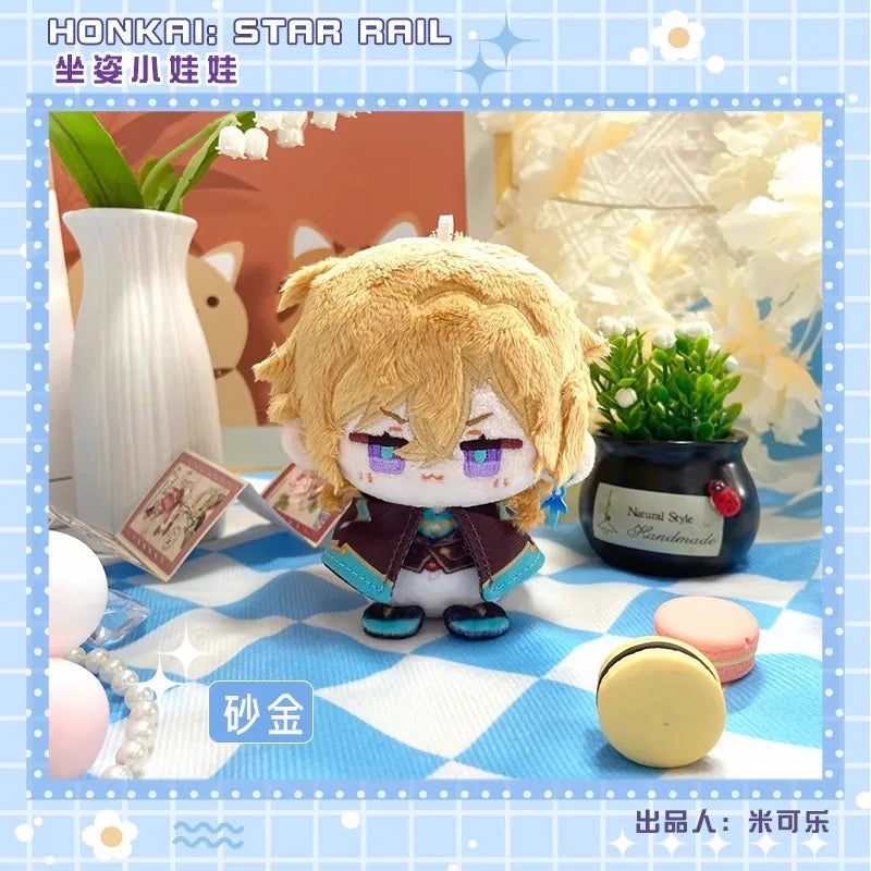 12cm Mini Anime Honkai: Star Rail Plush Doll Huohuo Serval Boothill Topaz Argenti Blade Jing Yuan Kafka boys girls gift Kids toy