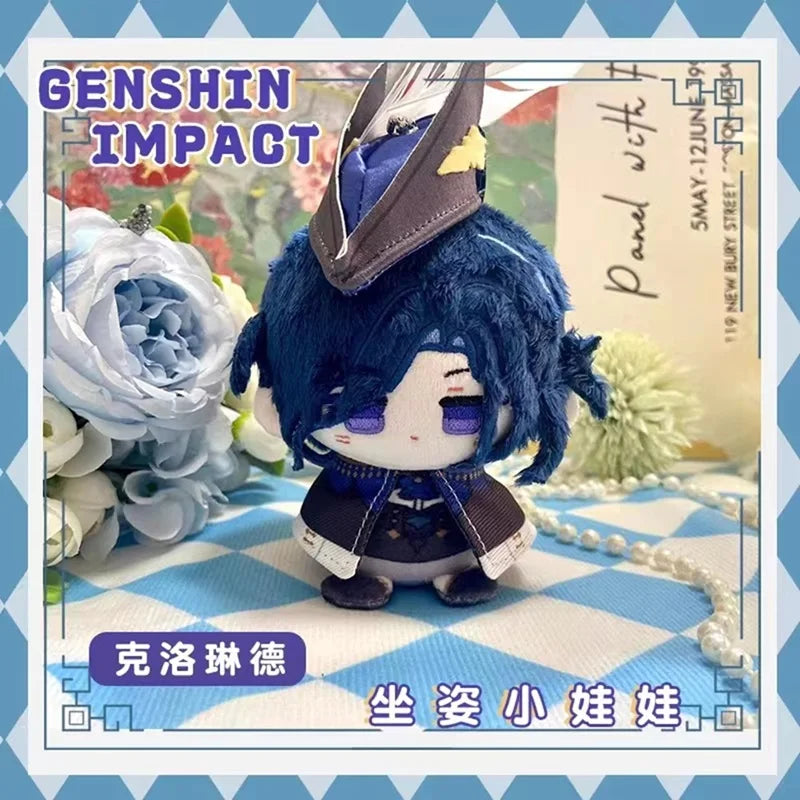 Genshin Impact Plush Wriothesley Neuvillette Kaveh Xiao Furina Lyney Arlecchino Gaming Tighnari Dolls Bag Pendant Keychain Gift