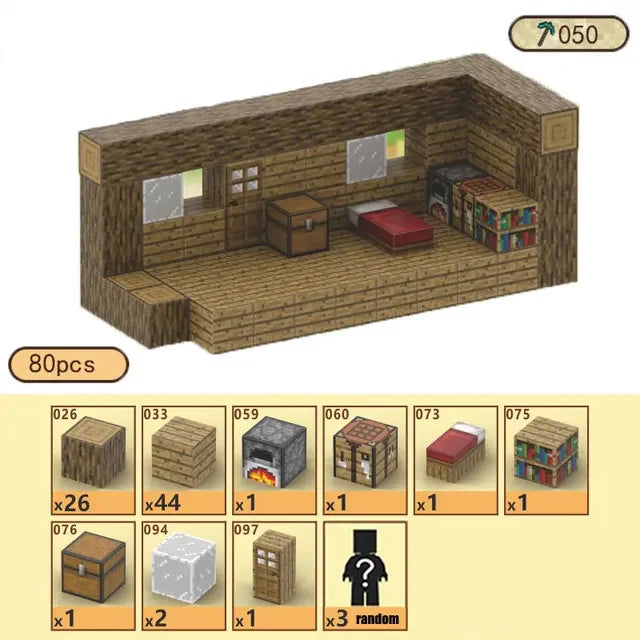 Magnetic Building Blocks Mine Cube Magnet World Set for Boy Girl Kid Age 3+ DIY Model Children Stem Montessori Sensory Toy