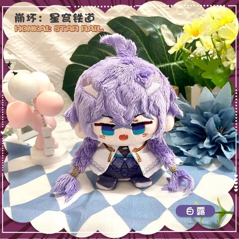12cm Mini Anime Honkai: Star Rail Plush Doll Huohuo Serval Boothill Topaz Argenti Blade Jing Yuan Kafka boys girls gift Kids toy