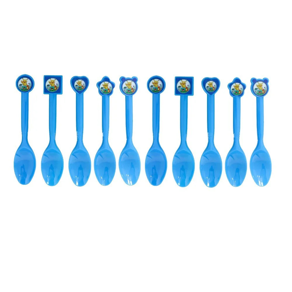 Pokemon Party Theme Disposable Tableware Banner Decor Pikachu Cup Plate Napkin Tablecloth Kids Toy Baby Shower Party Supplies ﻿