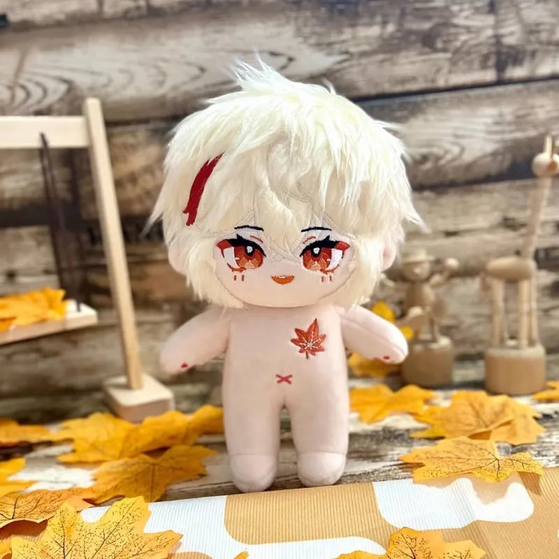 Anime Genshin Impact Plush Wanderer Kinich Scaramouche Xiao Venti Cotton changing doll Stuffed Animals Kids toy gifts Clothing