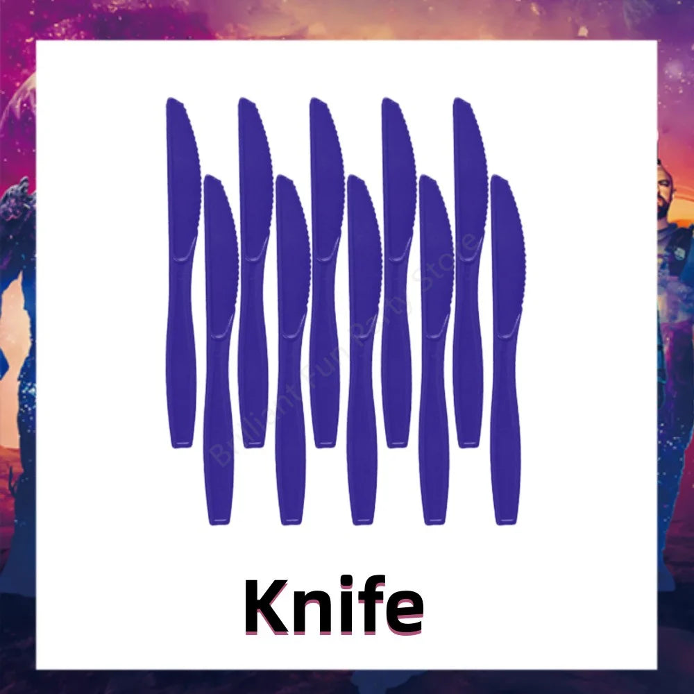 New Guardians of the Galaxy Party Decoration Disposable Tableware Balloons Superhero Baby Shower Kids Birthday Party Supplies