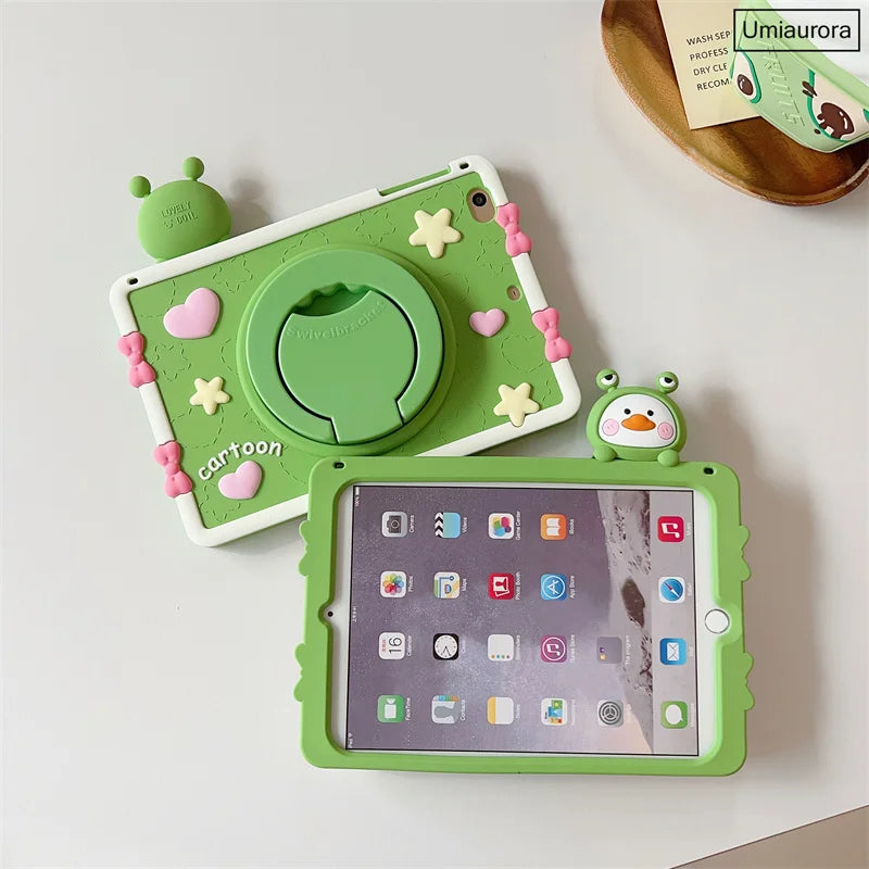 Cartoon Kids Cases For Huawei Matepad Pro 11 10.8 10.4 T10 T10S Mediapad T5 M5 Lite 8.0 10 10.1 Tablet Silicon Cover Stand Funda