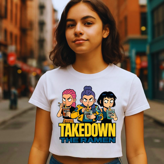 Takedown the Ramen Crop T