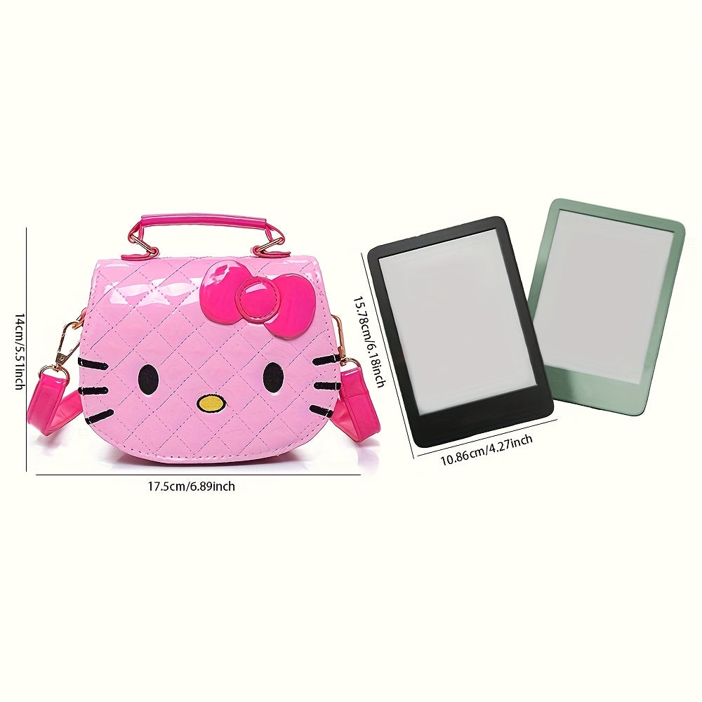 1pc Sanrio New Hello Kitty Crossbody Bag, Casual Versatile Shoulder Purse Fashion Phone & Earphone Pouch Handbag Birthday Gift for Daily Commute, Mini Handbag, Small Handbags for, Purse for, Novelty Purse, Mini Crossbody Bag,
